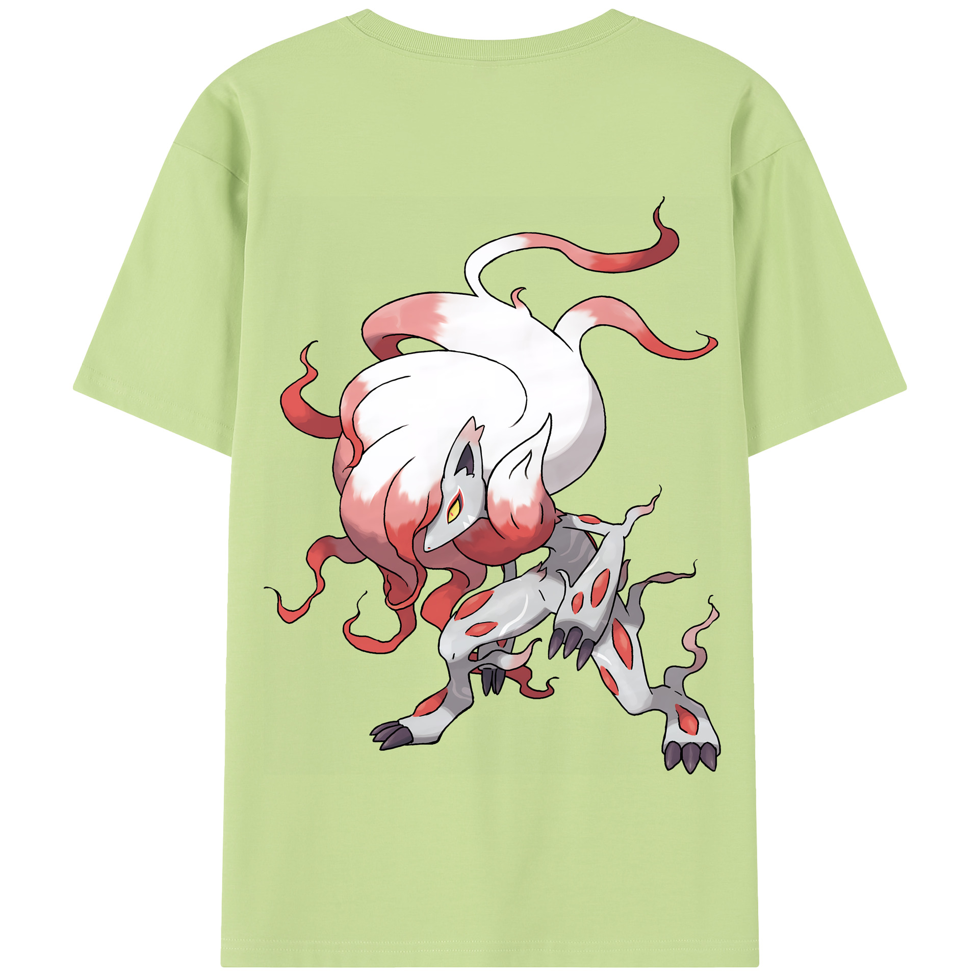 （画像用） ポケットモンスター Pokémon 綿100％半袖Tシャツ（背面プリント）